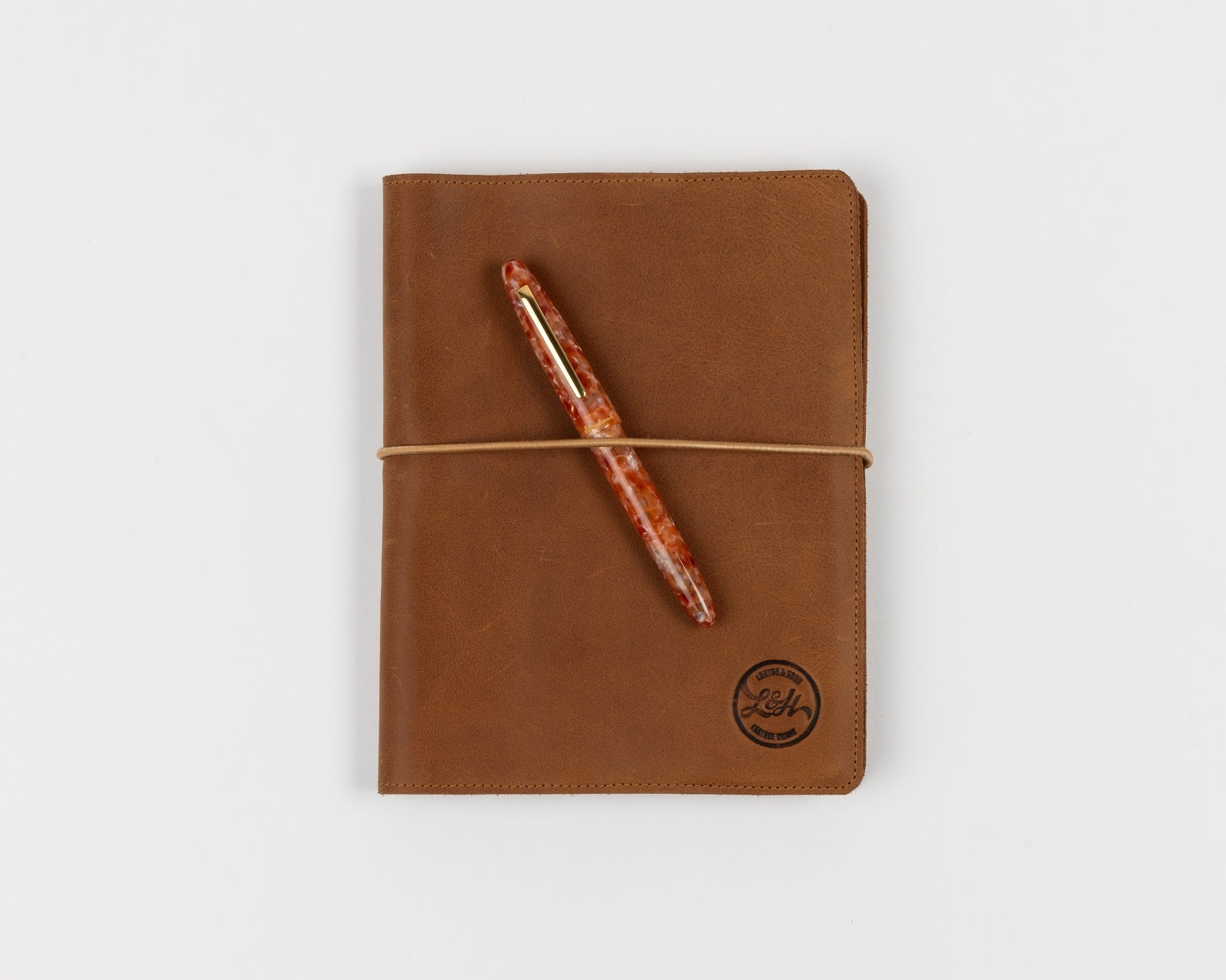 Cover Travelers Notebook In Pelle A5 - Con Tasche, Portacarte E Portapenne - Foto 11