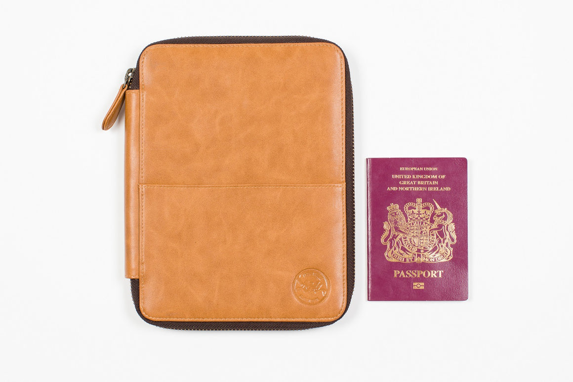 Vegan Travel Wallet Medium