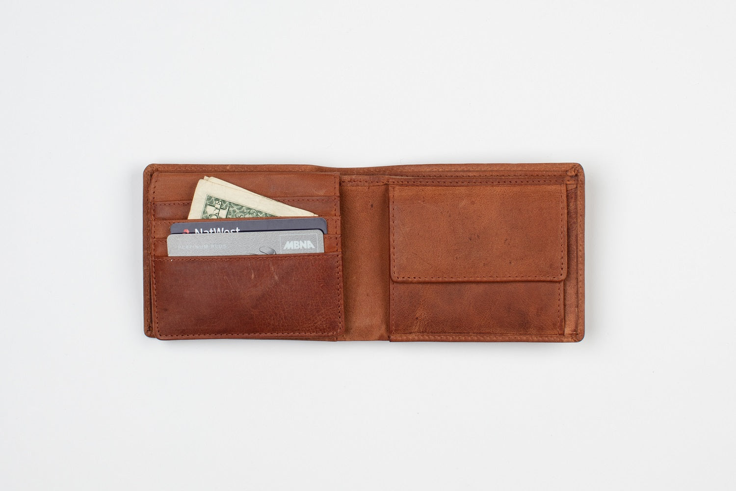 Gents Wallet Vintage Tan